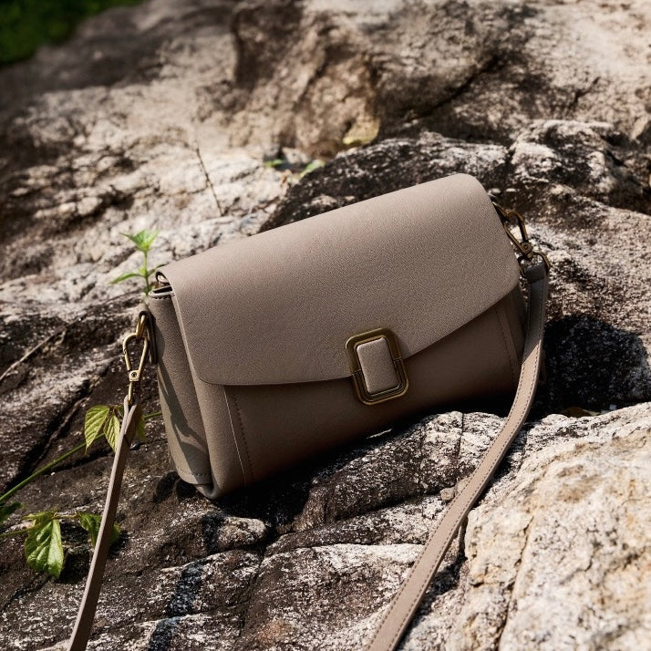 Maillard Elegance Women's Genuine Leather Commuter Tote Bag