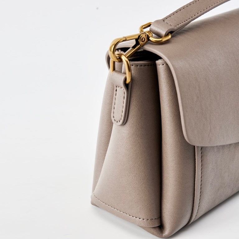 Maillard Elegance Women's Genuine Leather Commuter Tote Bag