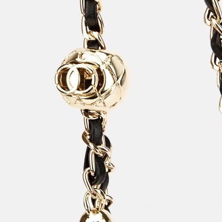 Quilted Genuine Leather Luxury Chain Shoulder Bag