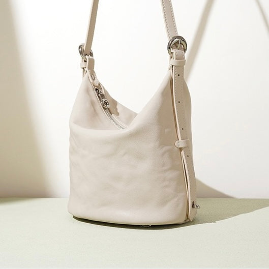 Exquisite Soft Genuine Leather Minimalist Crossbody Bag