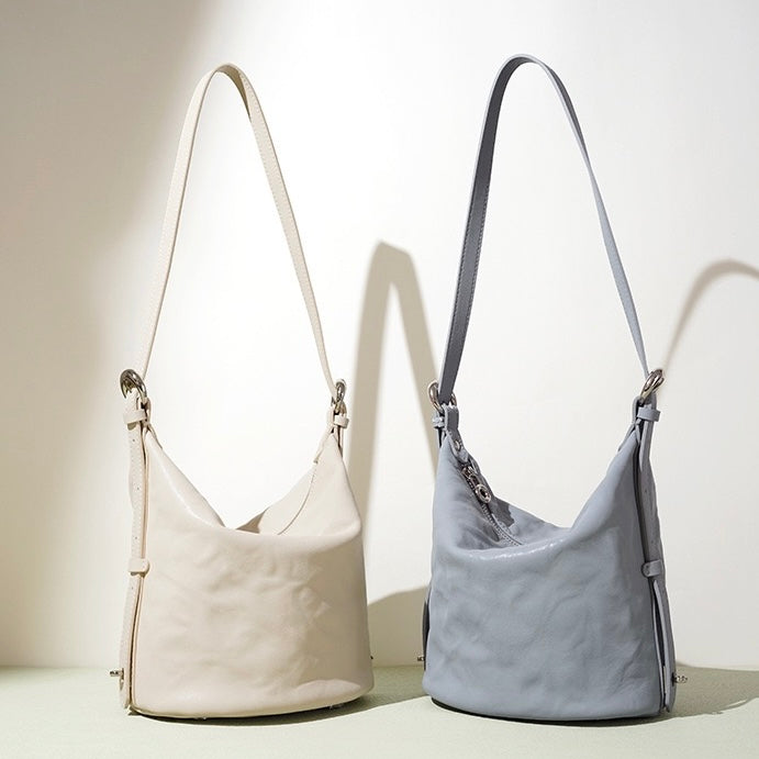 Exquisite Soft Genuine Leather Minimalist Crossbody Bag