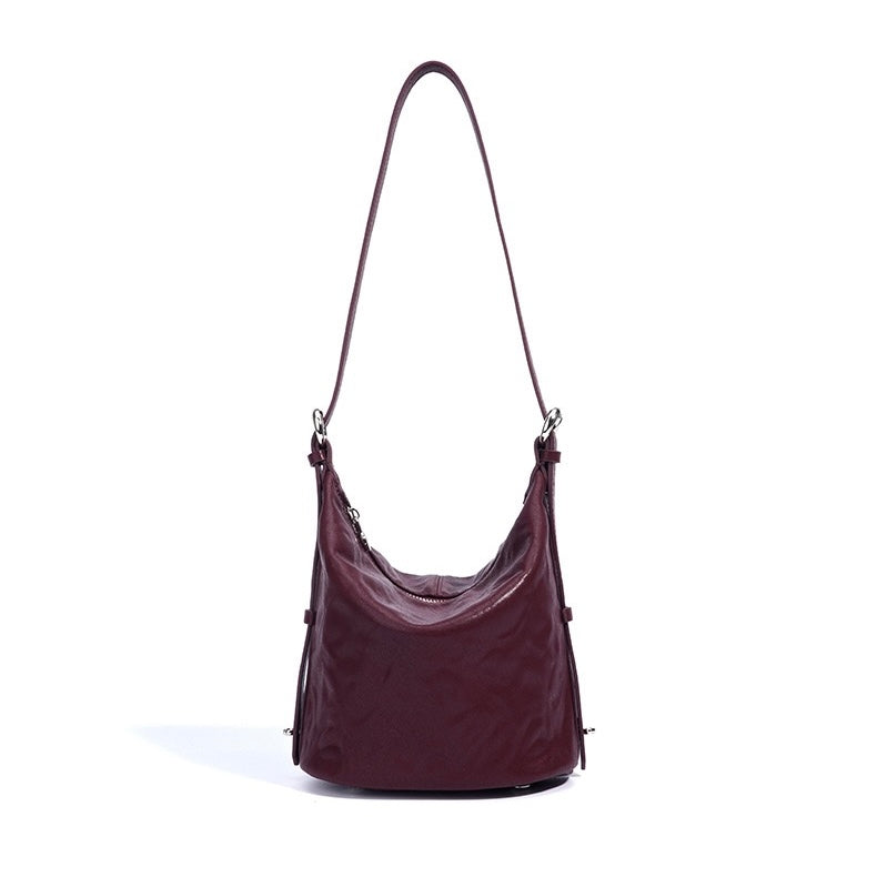 Exquisite Soft Genuine Leather Minimalist Crossbody Bag