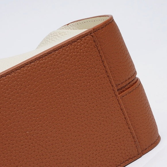 Luxurious Genuine Leather Crossbody Bag with Elegant Patchwork