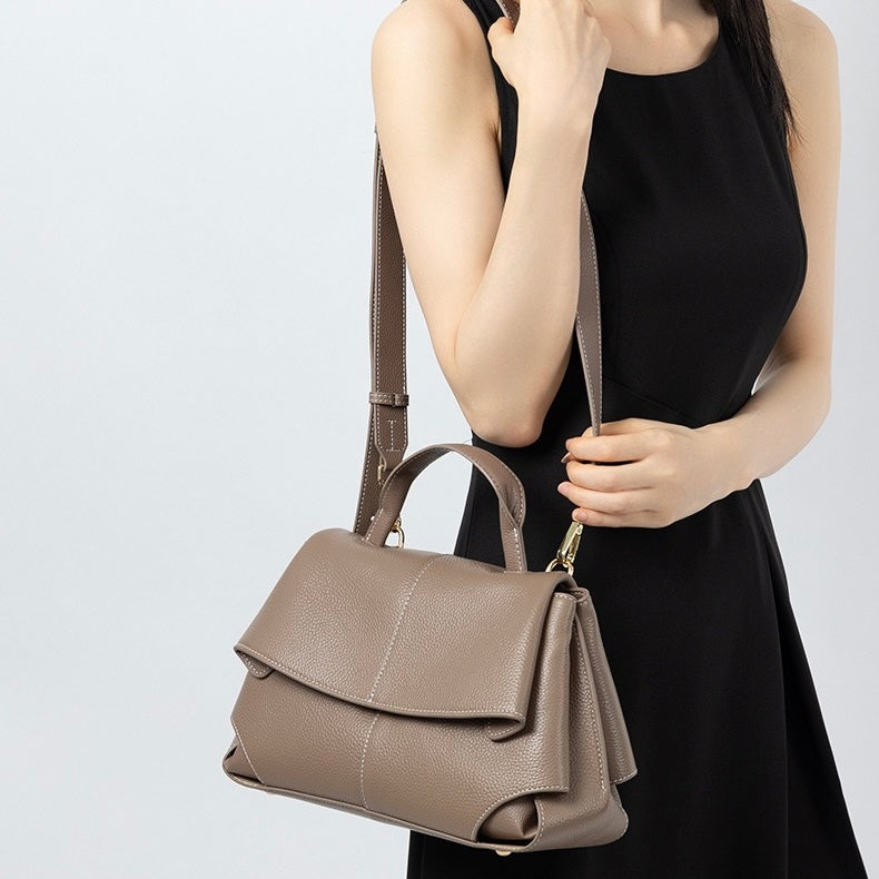Elegant Genuine Leather Designer Handbag for Women