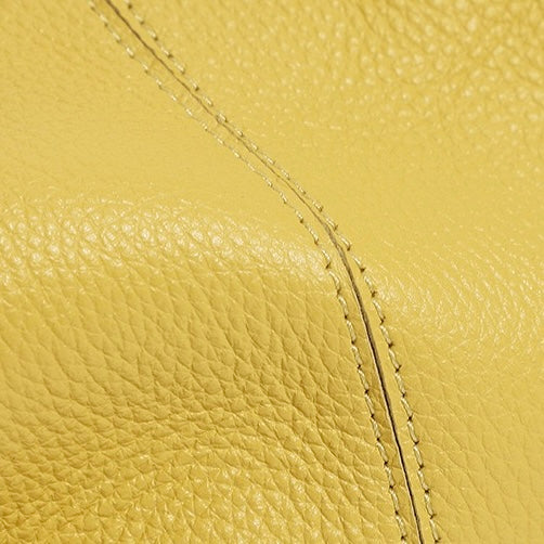 Top Grain Soft Cowhide Elegant Cylinder Clutch Bag