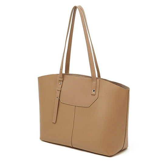 Minimalist Luxe Leather Tote Bag for Effortless Elegance