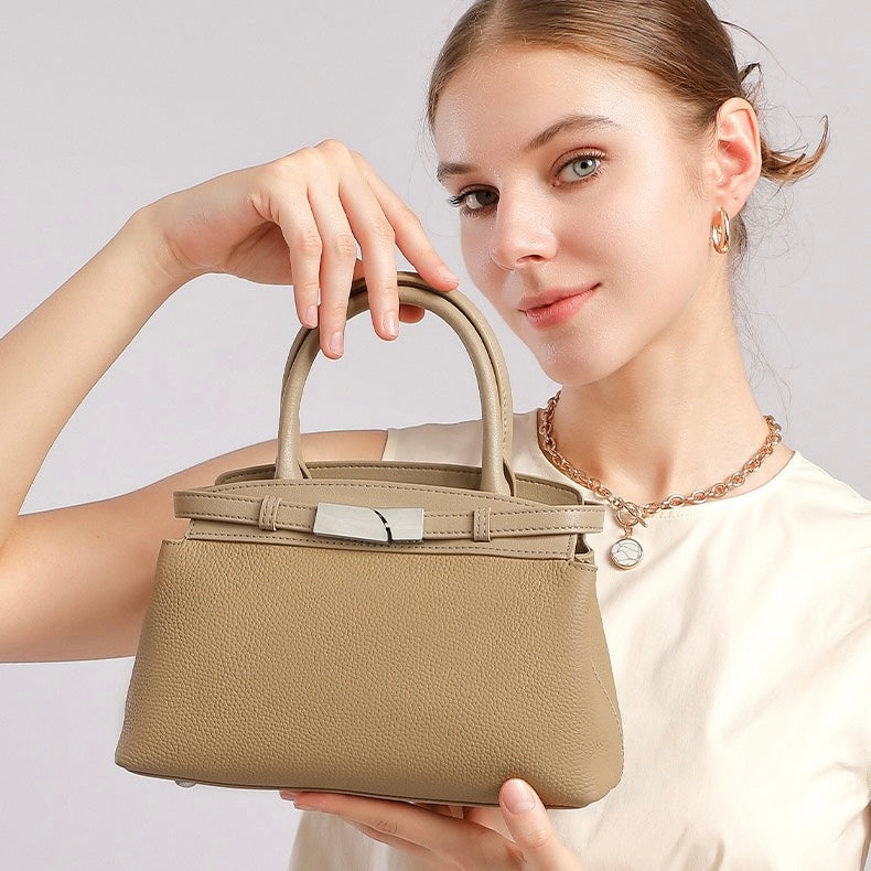 Women's Luxurious Genuine Leather Crossbody Clutch Bag