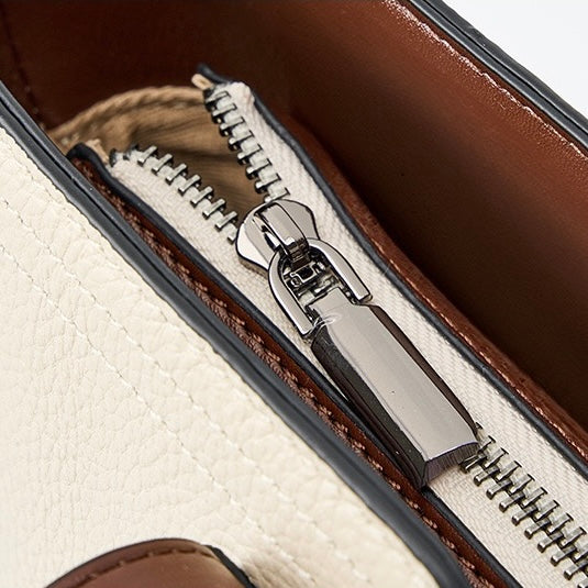 Elegant Genuine Leather Large Capacity Tote: Ultimate Everyday Commuter Bag