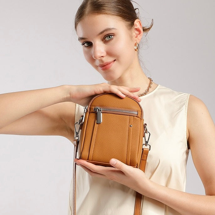 TOGO Premium Cowhide Crossbody Bag: Elegant Versatility for Modern Chic