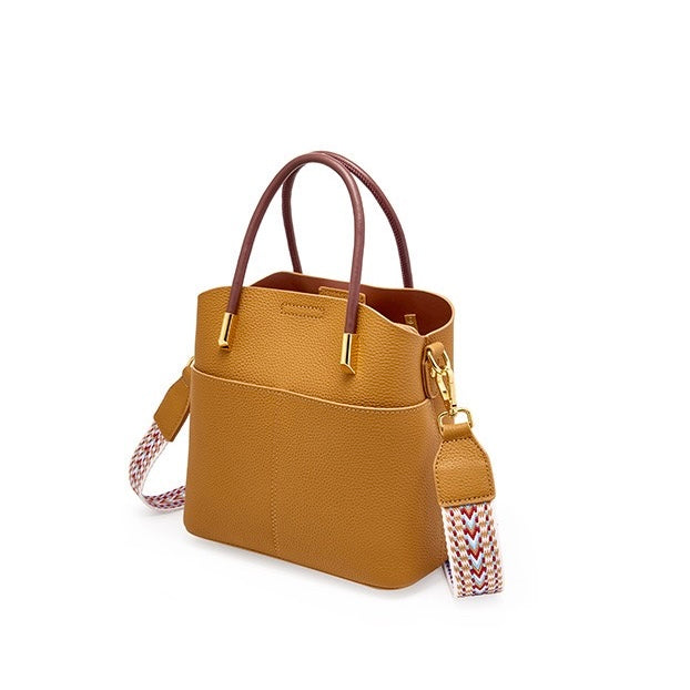 Elegant Genuine Leather Women's Crossbody Handbag