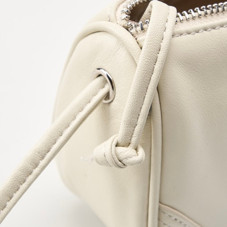 Elegant Genuine Leather Mini Crossbody Bag - Everyday Sophistication