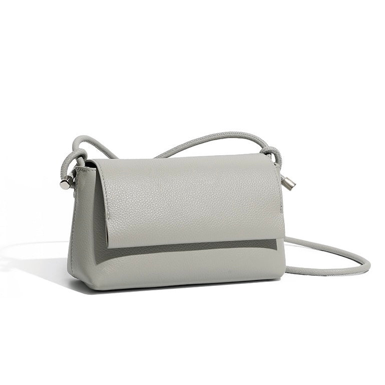 Multicolor Luxe Genuine Leather Compact Crossbody Bag