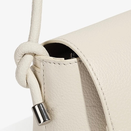 Multicolor Luxe Genuine Leather Compact Crossbody Bag