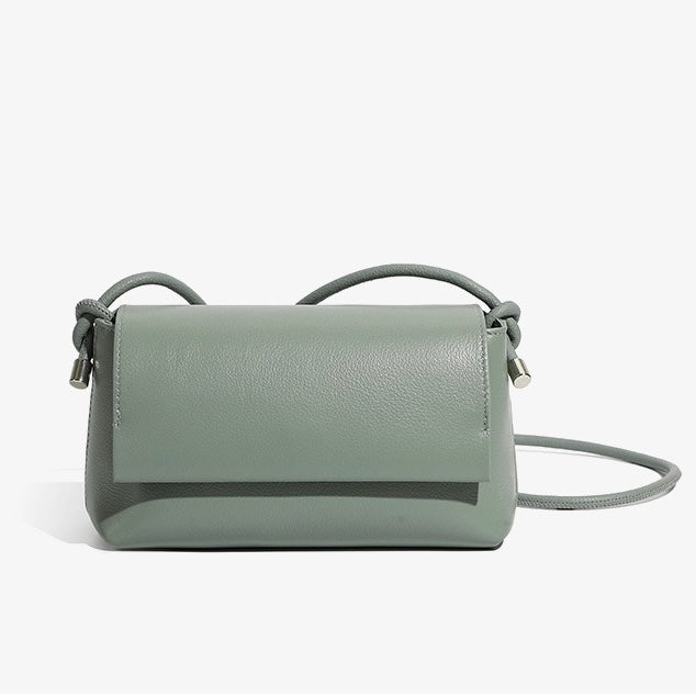 Multicolor Luxe Genuine Leather Compact Crossbody Bag