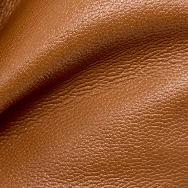 Genuine Leather Winged Pleated Tote – Elegant Minimalist Commuter Bag