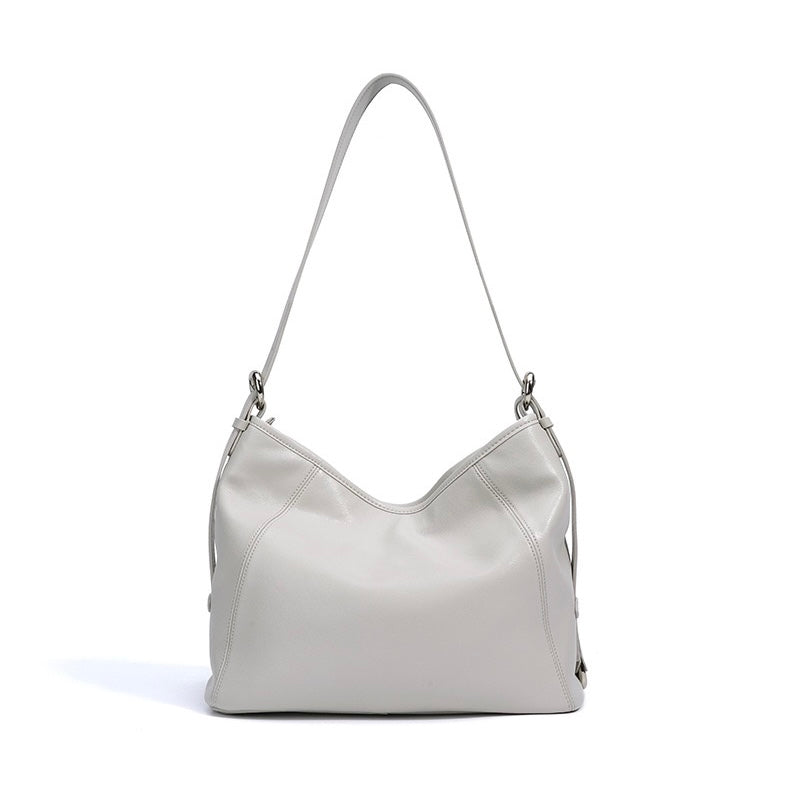 Sophisticated Women's Genuine Leather Large Capacity Crossbody Bag