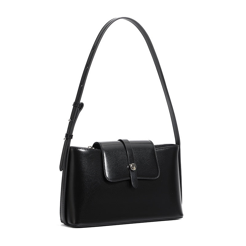 Elegance Redefined: Versatile Leather Handheld & Shoulder Bag