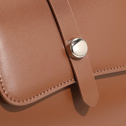 Elegance Redefined: Versatile Leather Handheld & Shoulder Bag