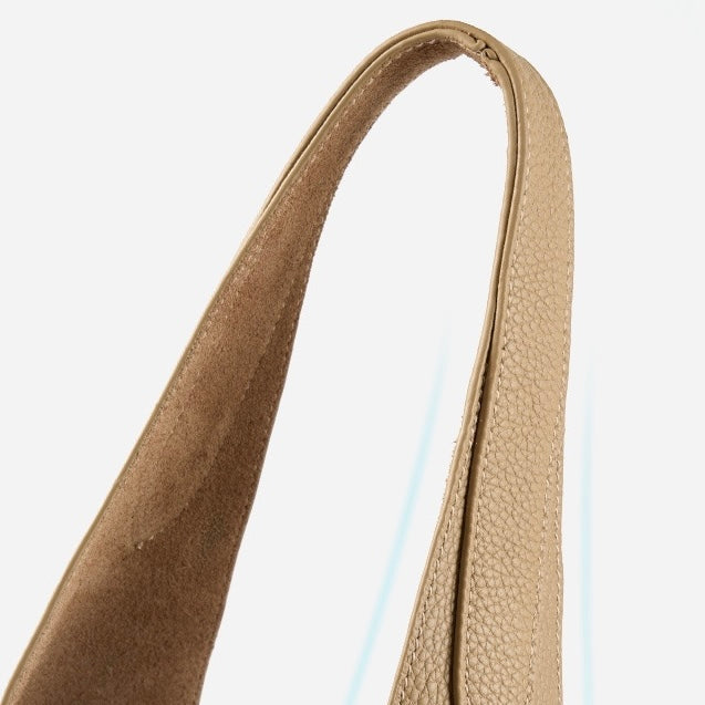 Luna Luxe Genuine Leather Hobo Tote Bag