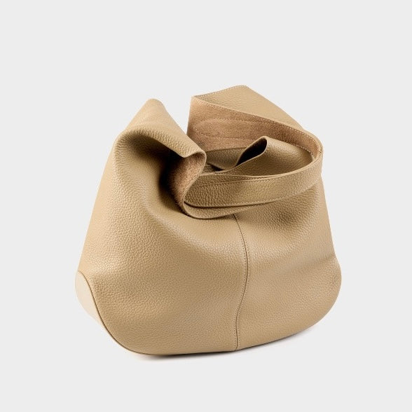 Luna Luxe Genuine Leather Hobo Tote Bag