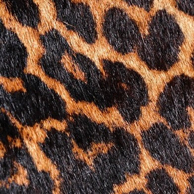 Leopard Print Genuine Leather Half Moon Crossbody Bag