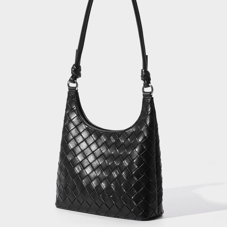 Exquisite Leather Woven Shoulder Bag in Luxe Styles