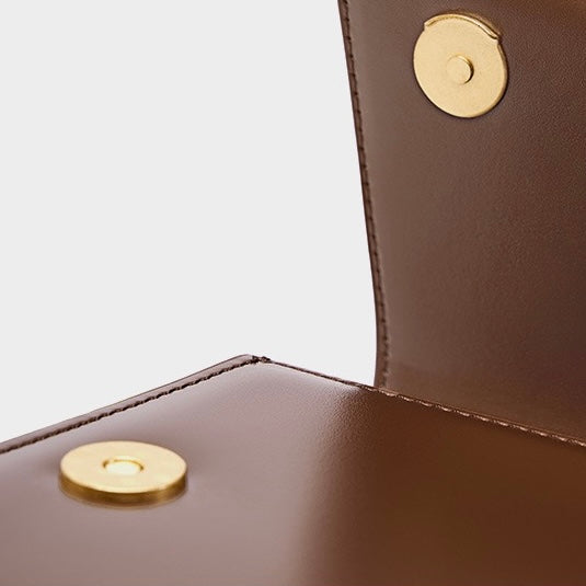 French Chic Genuine Leather Multifunctional Baguette Shoulder Bag