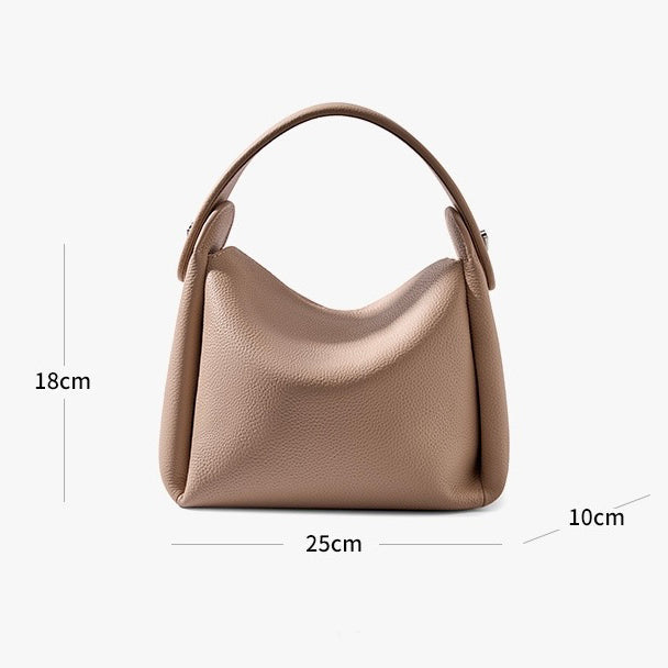 Timeless Elegance Genuine Leather Cigarette Box Shoulder Bag