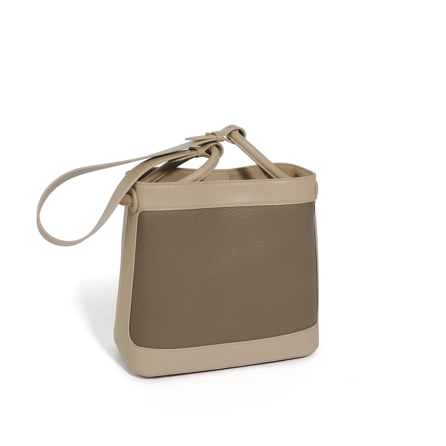 Women's Premium Leather Luxury Crossbody Bucket Bag