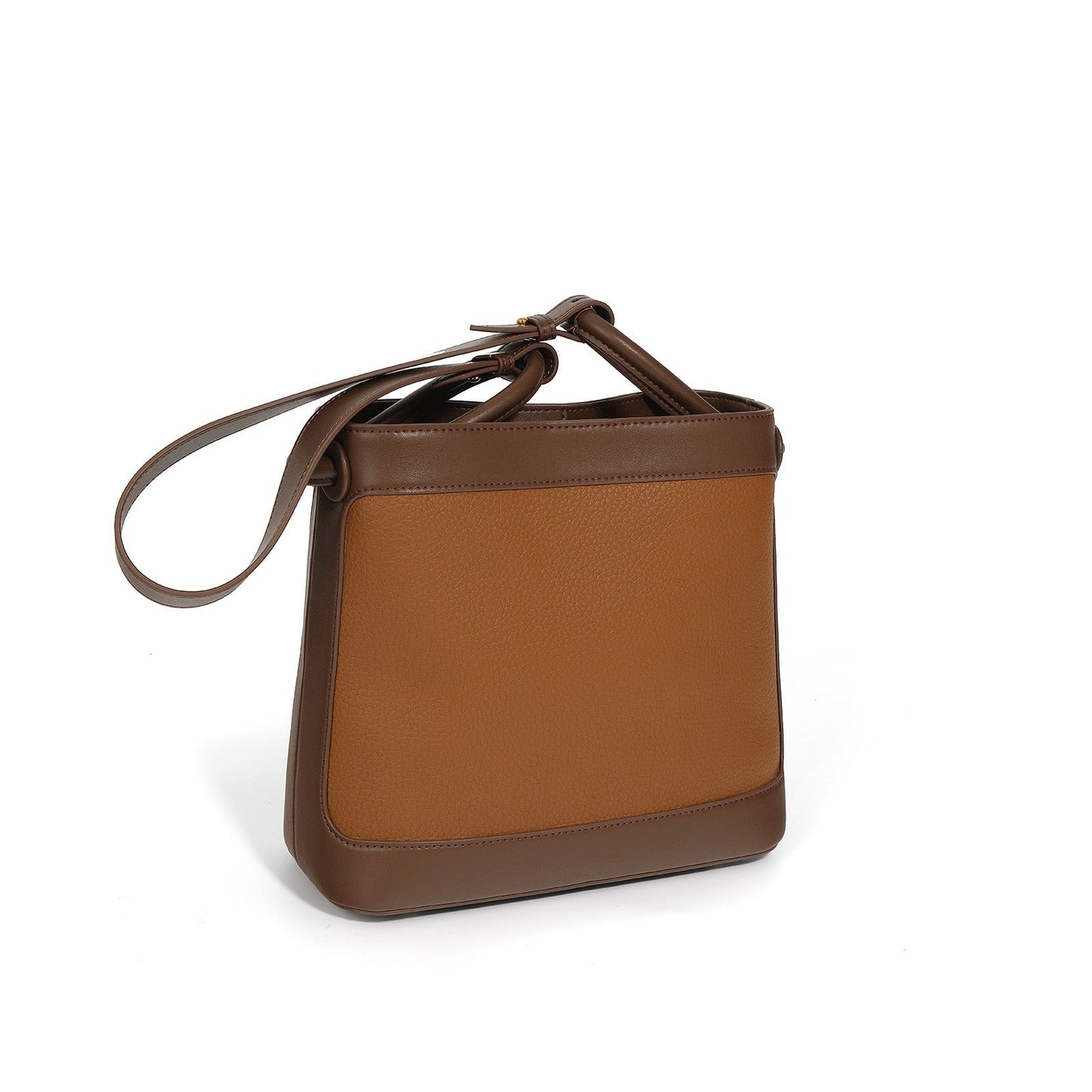 Women's Premium Leather Luxury Crossbody Bucket Bag