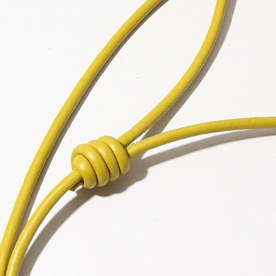 Genuine Leather Drawstring Crossbody Mini Bag for Women