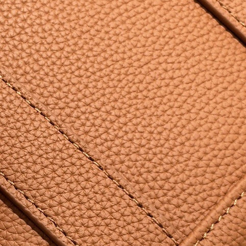 Exquisite Genuine Cowhide Mini Basket Handheld Crossbody Bag