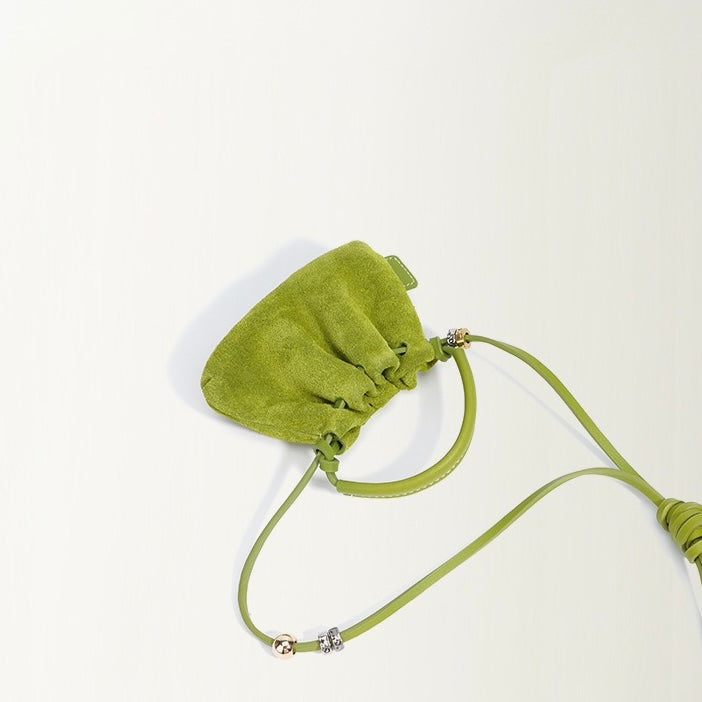 Cloud Pleated Vintage Frosted Mini Handbag Crossbody