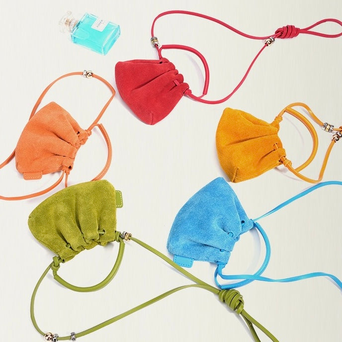 Cloud Pleated Vintage Frosted Mini Handbag Crossbody