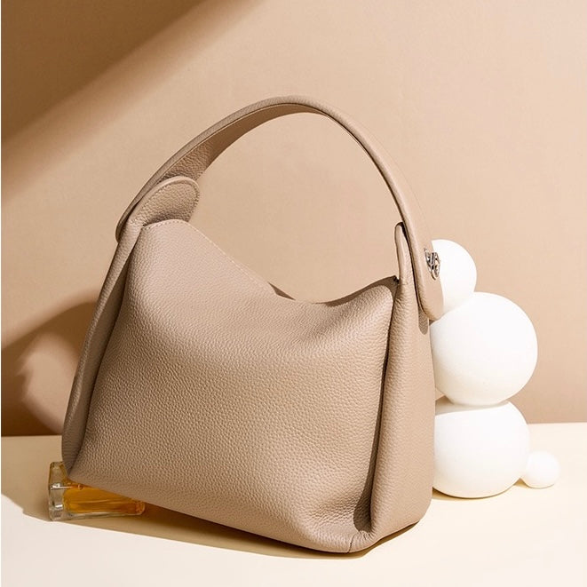 Timeless Elegance Genuine Leather Cigarette Box Shoulder Bag