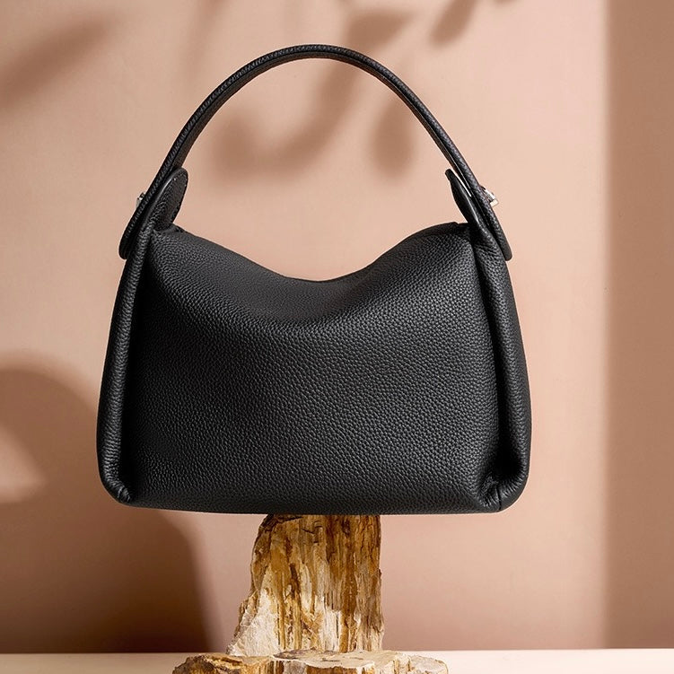 Timeless Elegance Genuine Leather Cigarette Box Shoulder Bag