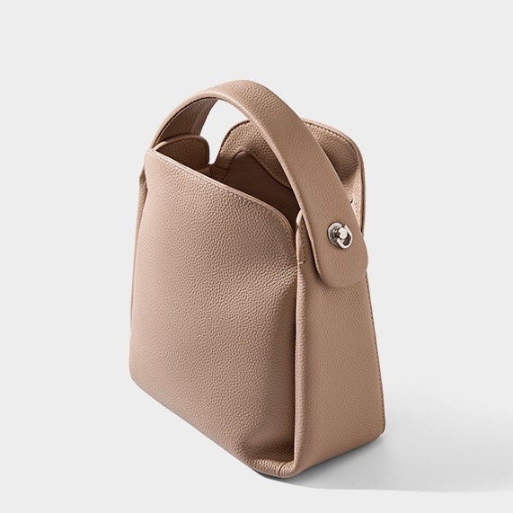 Timeless Elegance Genuine Leather Cigarette Box Shoulder Bag