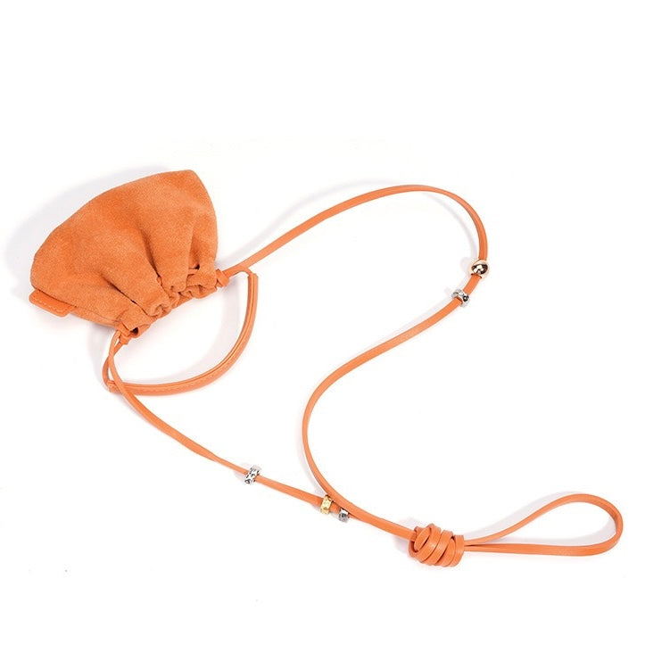 Cloud Pleated Vintage Frosted Mini Handbag Crossbody