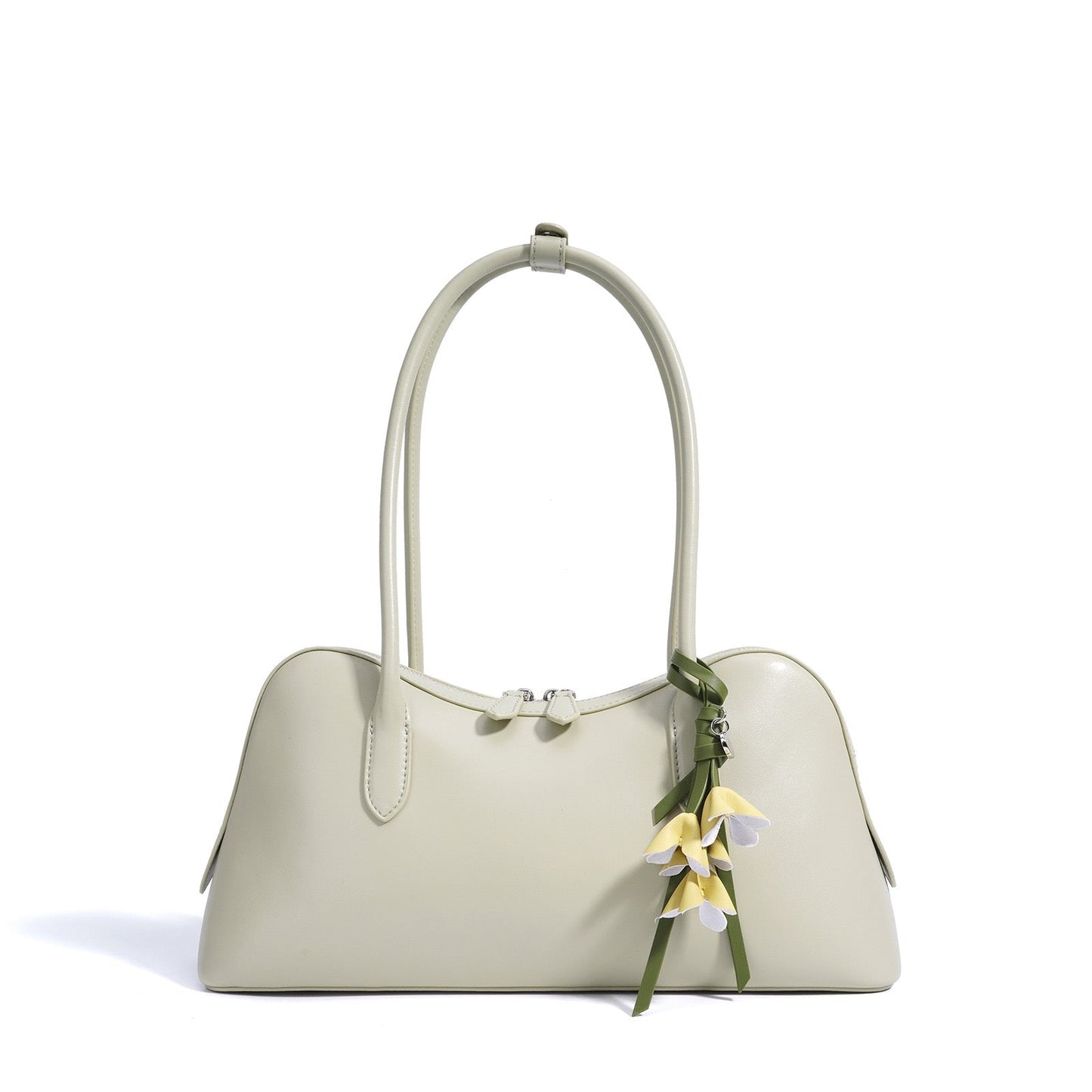 Elegant Versatile Large Capacity Cowhide Shoulder Bag