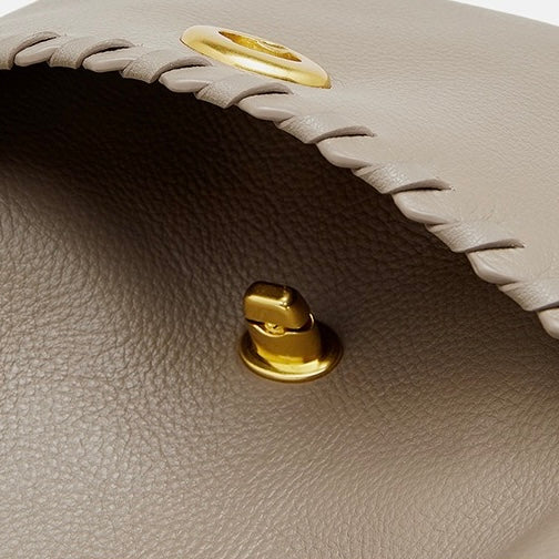 Women's Premium Cowhide Fringe Bucket Crossbody Handbag