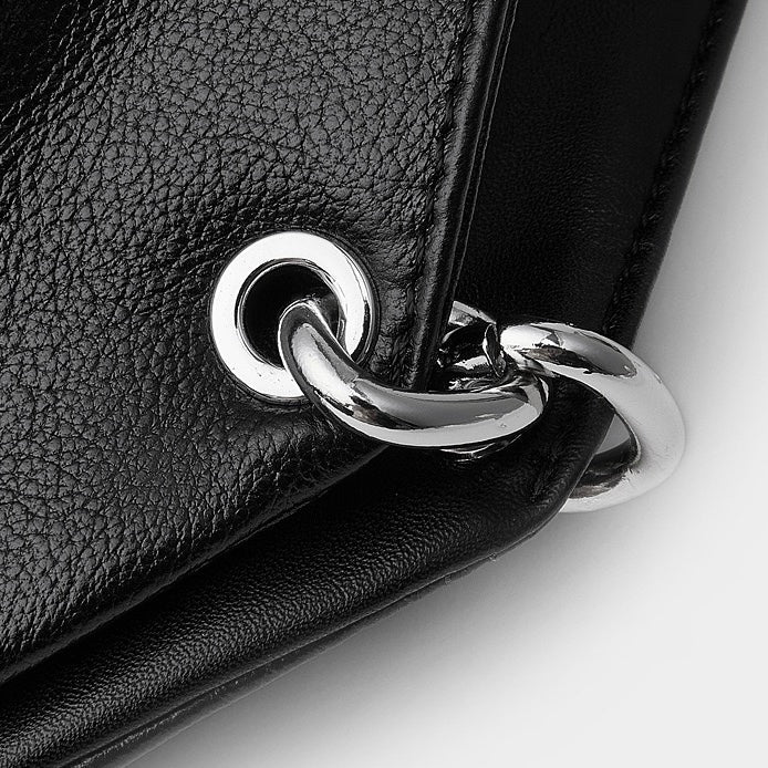 Luxury Ruched Leather Large Tote Hobo Bag