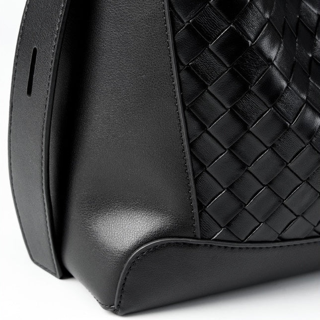 Exquisite Handwoven Cowhide Crossbody and Shoulder Bag