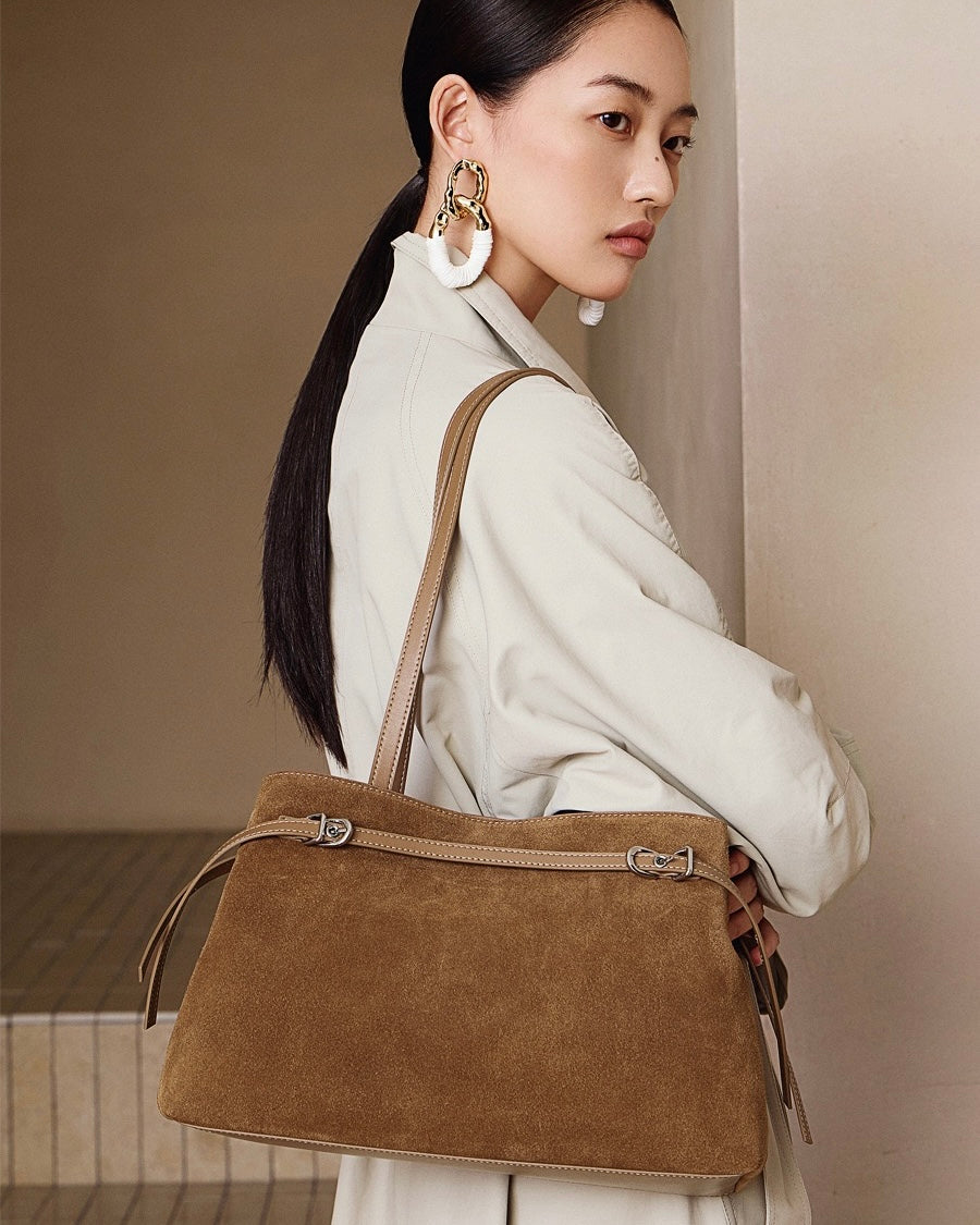 Urban Elegance Genuine Leather Shoulder Bag