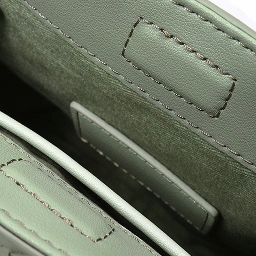 Genuine Sheepskin Retro Woven Bucket Bag for Women