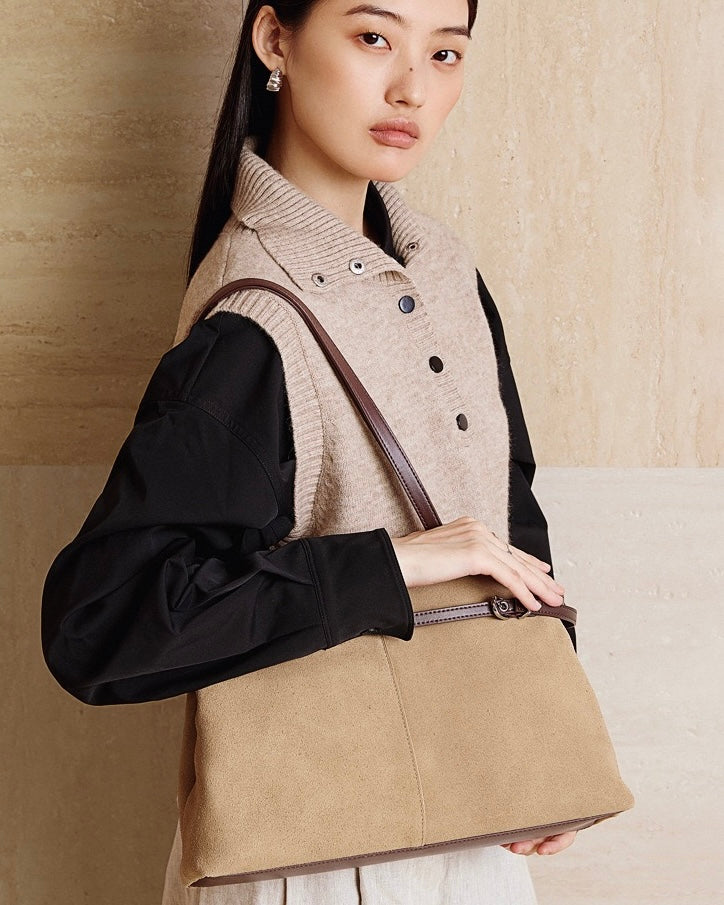 Urban Elegance Genuine Leather Shoulder Bag