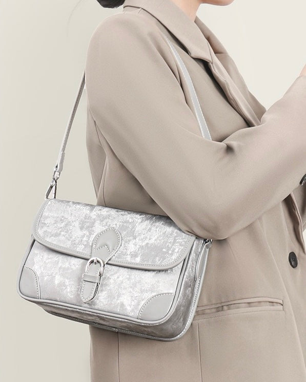 Lumina Luxe Genuine Leather Satchel