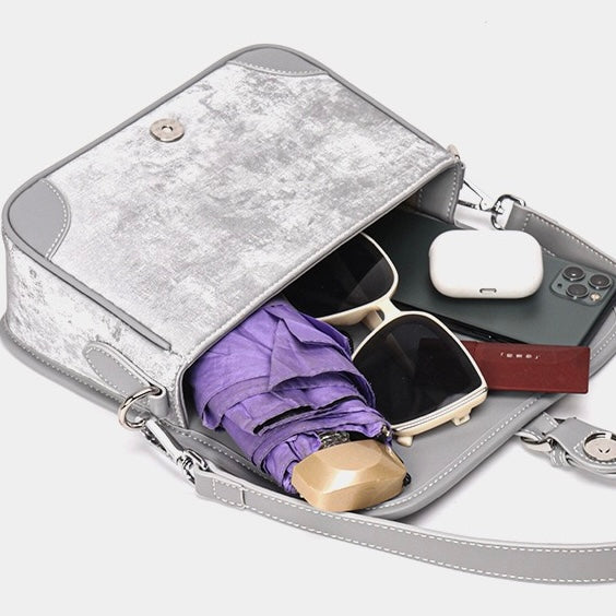 Lumina Luxe Genuine Leather Satchel