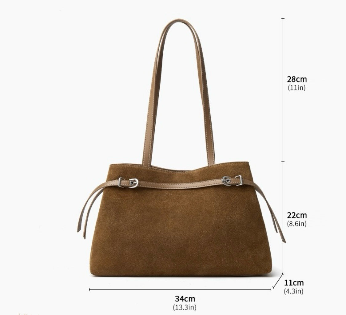 Urban Elegance Genuine Leather Shoulder Bag