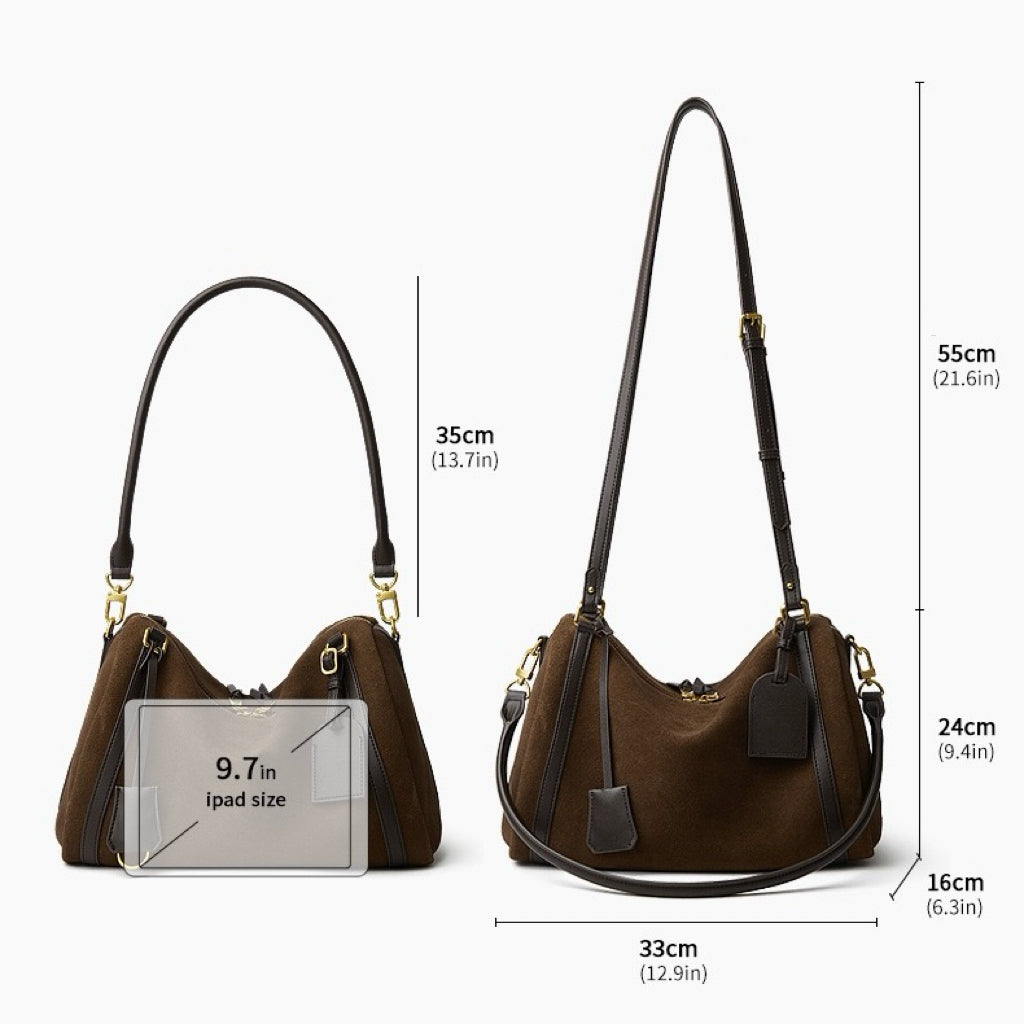 Emberton Luxe Genuine Leather Shoulder Bag