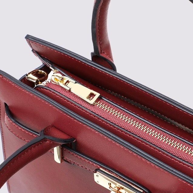 Elegant Large Capacity Genuine Leather Tote Bag for Women